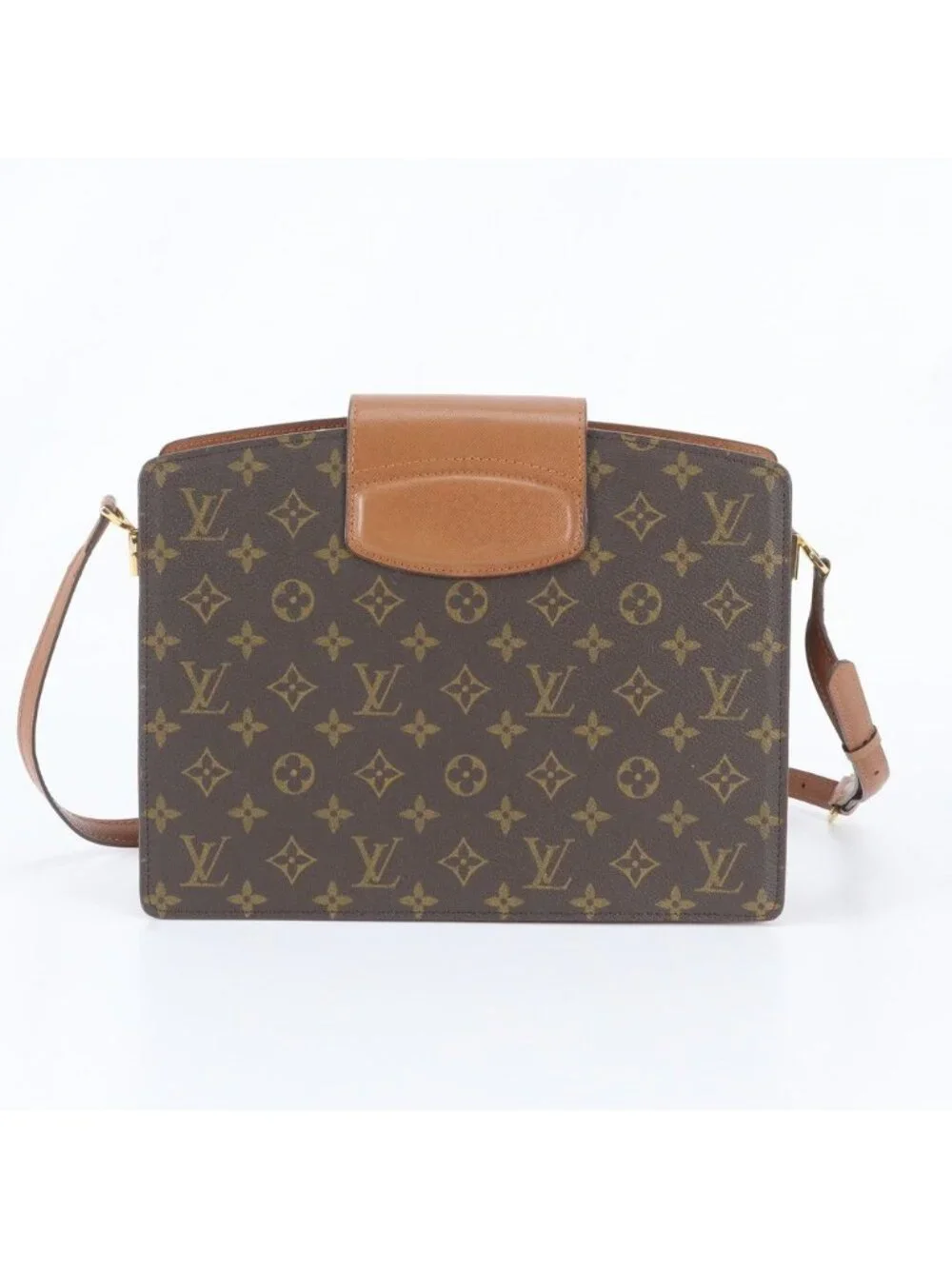 Louis Vuitton Monogram Courcel Leather Shoulder Bag Crossbody